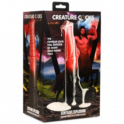 Centaur Explosion squirting Silicone Dildo