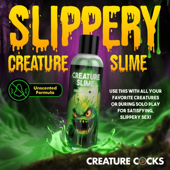 Green Creature Slime Water-Based Lubricant - 8oz