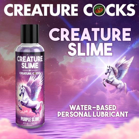 Purple Creature Slime Water-Based Lubricant - 4oz