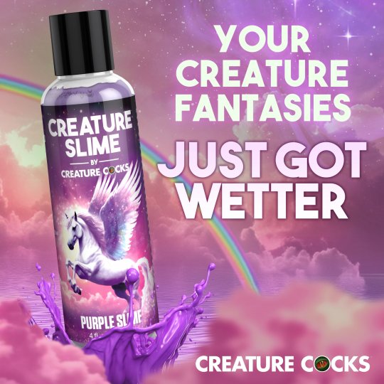 Purple Creature Slime Water-Based Lubricant - 4oz