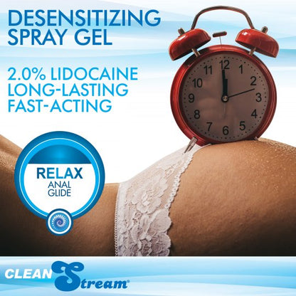 Clean Stream Relax Desensitizing Anal Lube 4 oz