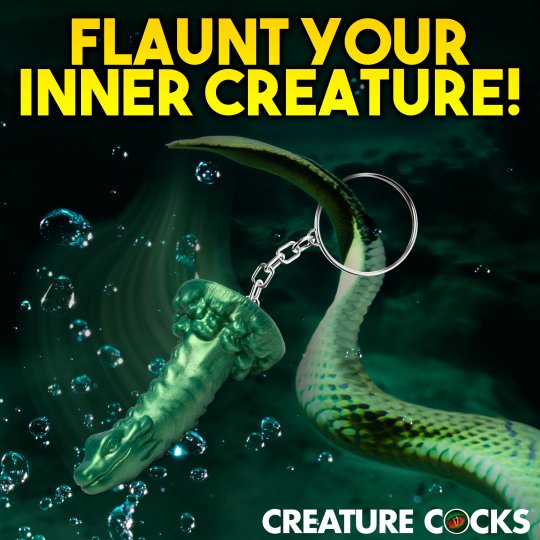 Cockness Monster Mini Dildo Key Chain