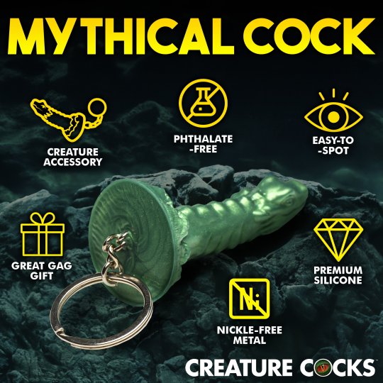 Cockness Monster Mini Dildo Key Chain