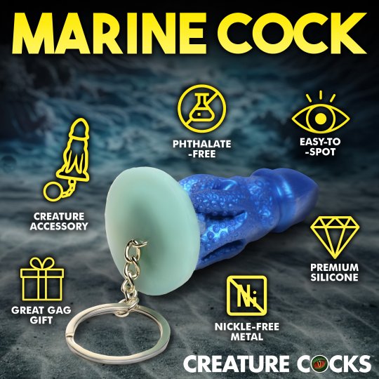 Cocktopus Mini Dildo Key Chain