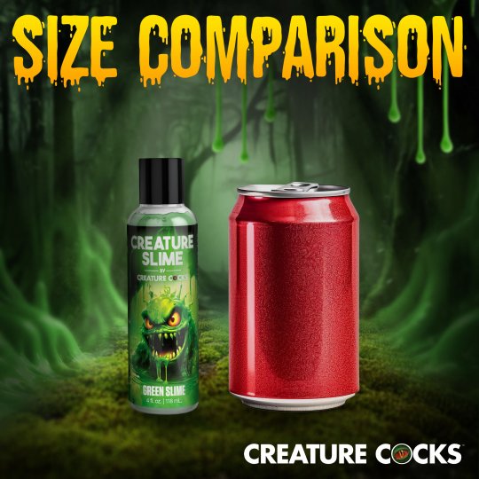 Green Creature Slime Water-Based Lubricant - 4oz