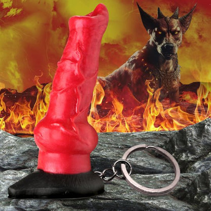 Hell Hound Mini Dildo Key Chain